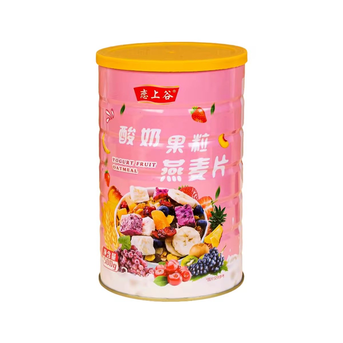 Granola yoghurt fruit
