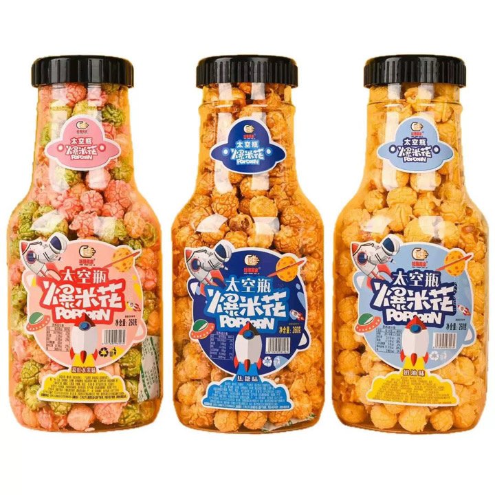 Flavored bottle Popcorns